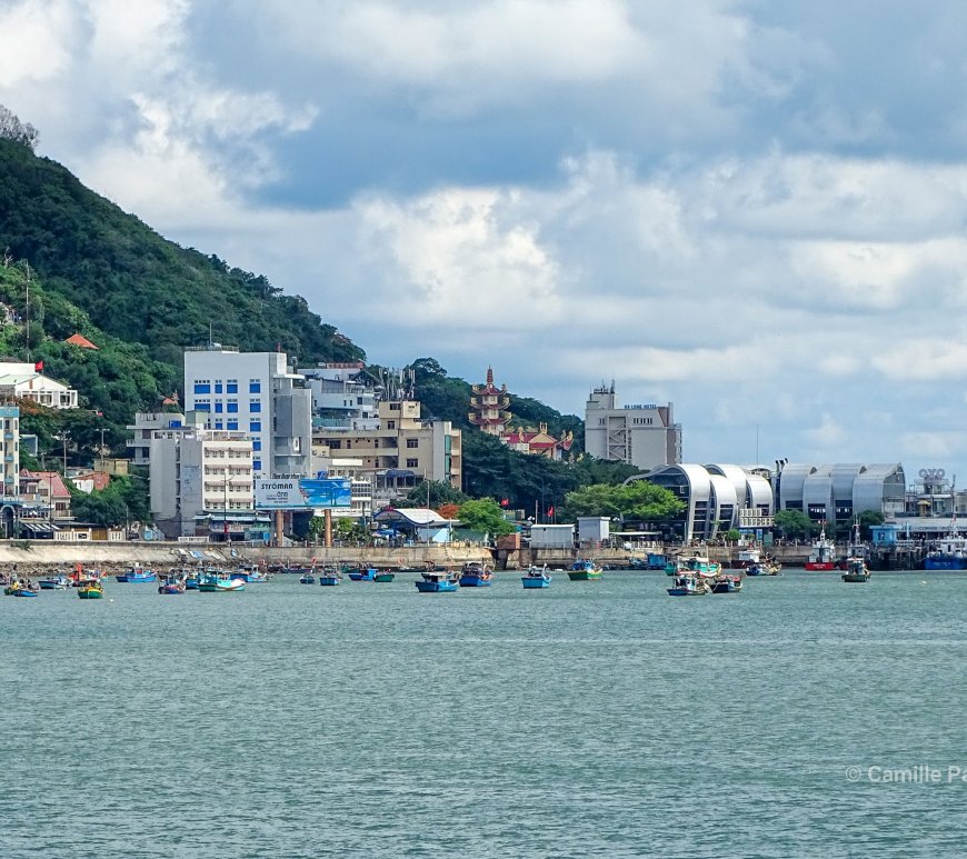 Vung Tau is Vietnams oil extraction center