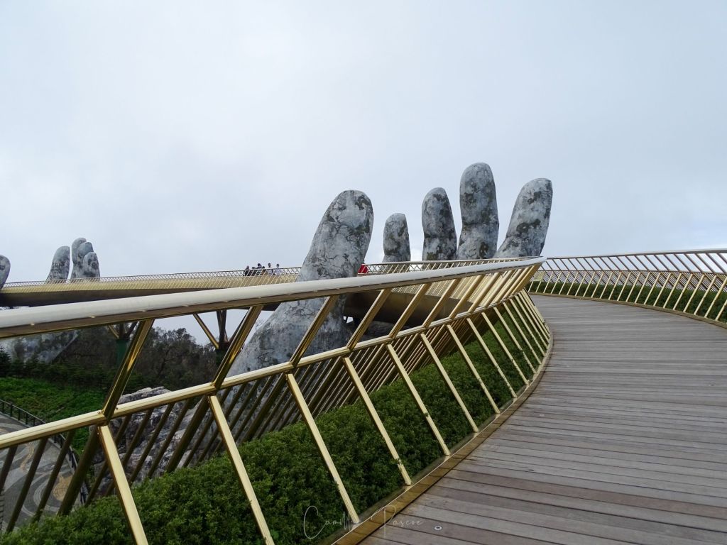 The Hands Of God Bridge In Da Nang Vietnam
