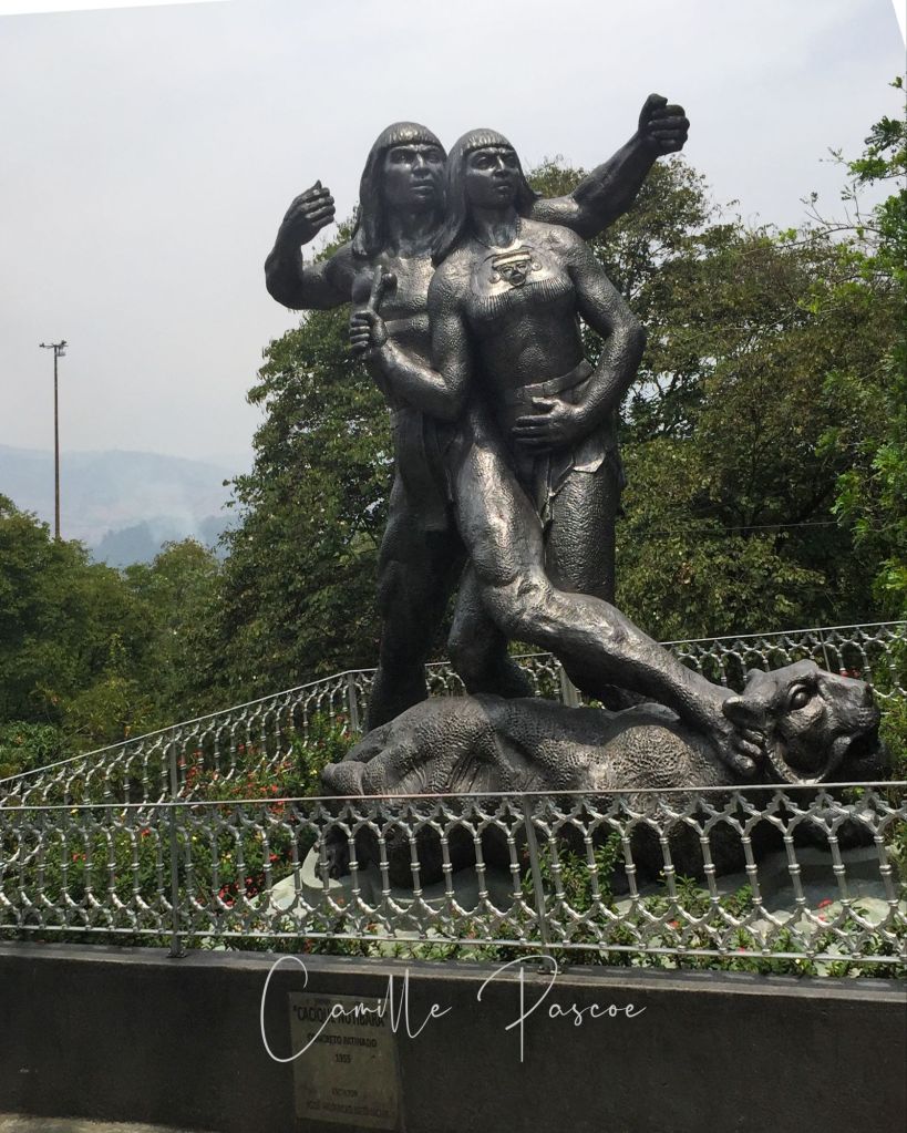 Sculpture Of Chief Nutibara of the Nutabe Indigenous Group